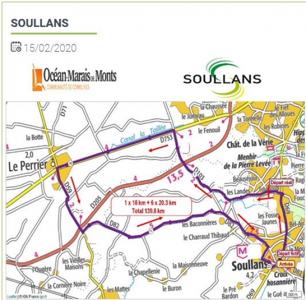 Parcours 2020: Soullans