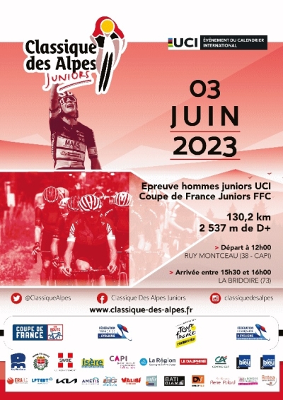 Classic Des Alpes Cdf Juniors Velo Ouest Actu Cyclisme Pays De La