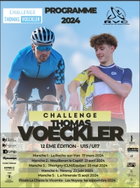 Programme du Challenge Thomas Voeckler
