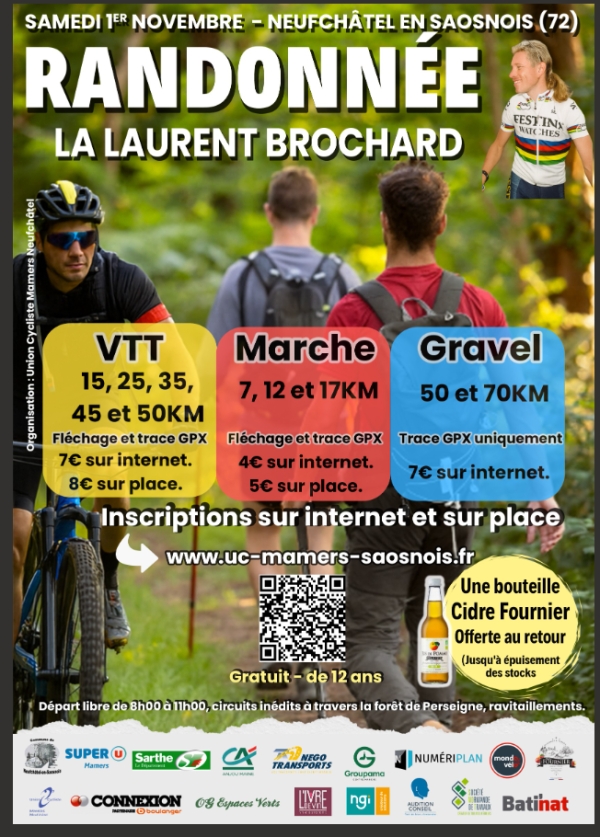 Randonnée &quot;La Laurent Brochard&quot;