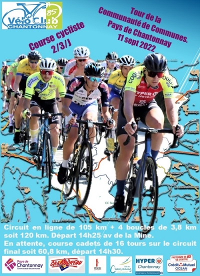 Chantonnay J Cadets Velo Ouest Actu Cyclisme Pays De La Loire