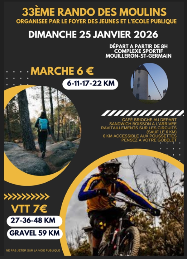 Mouilleron-Saint-Germain &quot;Ronde des Moulins&quot;