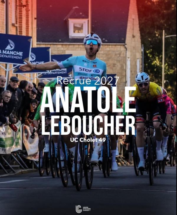 Anatole Leboucher de retour à L'UC Cholet 49