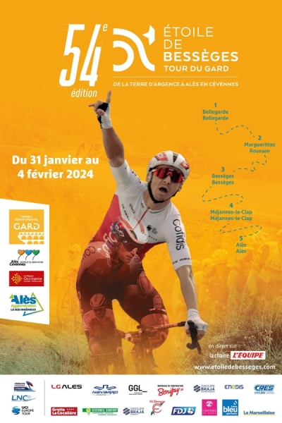 Etoile de Bessèges Tour du Gard 2024 VELO OUEST Actu Cyclisme Pays