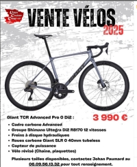 L&#039;UC Cholet 49 &quot;Vente Vélos 2025&quot;
