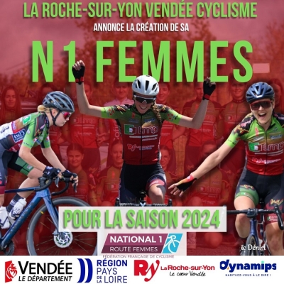 Nouvelle équipe N1 Femmes en Vendée VELO OUEST Actu Cyclisme Pays de