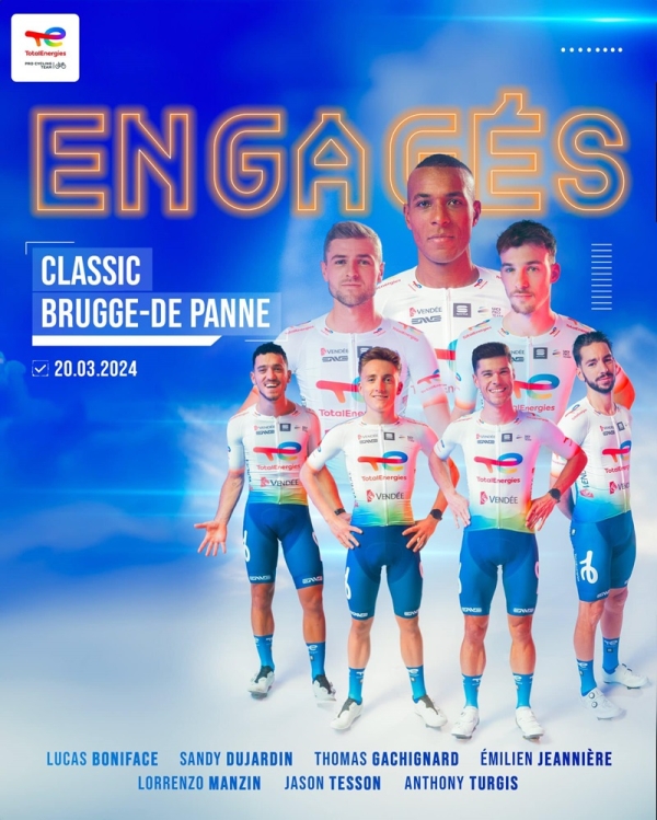 Classic Brugge-de Panne: Compo Team TotalEnergies