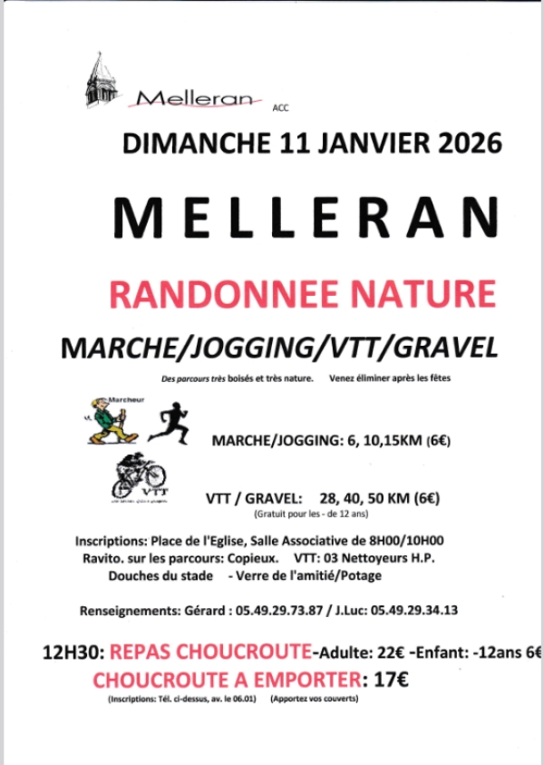 Melleran &quot;Randonnée Melleranaise&quot;
