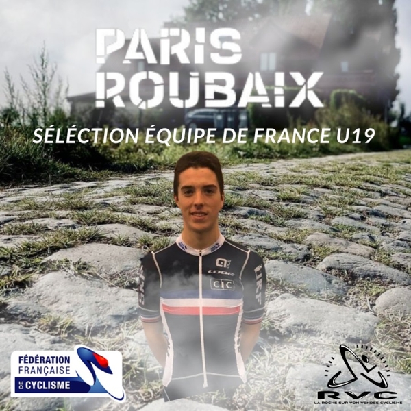 Paris-Roubaix (U19): Lucas Menanteau en Bleu-Blanc-Rouge