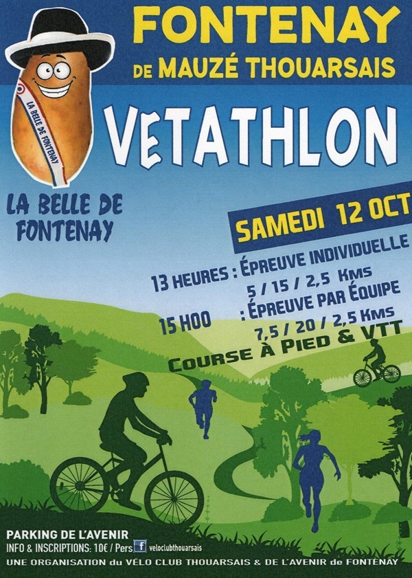 Vétathlon &quot;Fontenay de Mauze Thouarsais&quot;