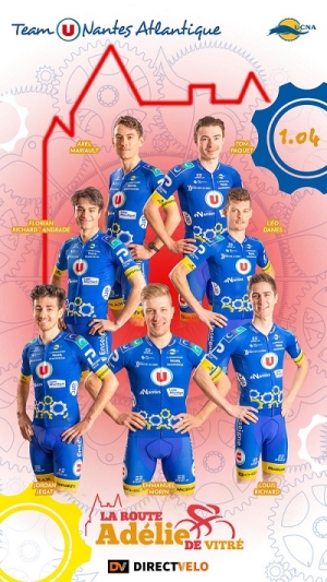 La Route Adélie de Vitré: Compo Team U Nantes Atl.