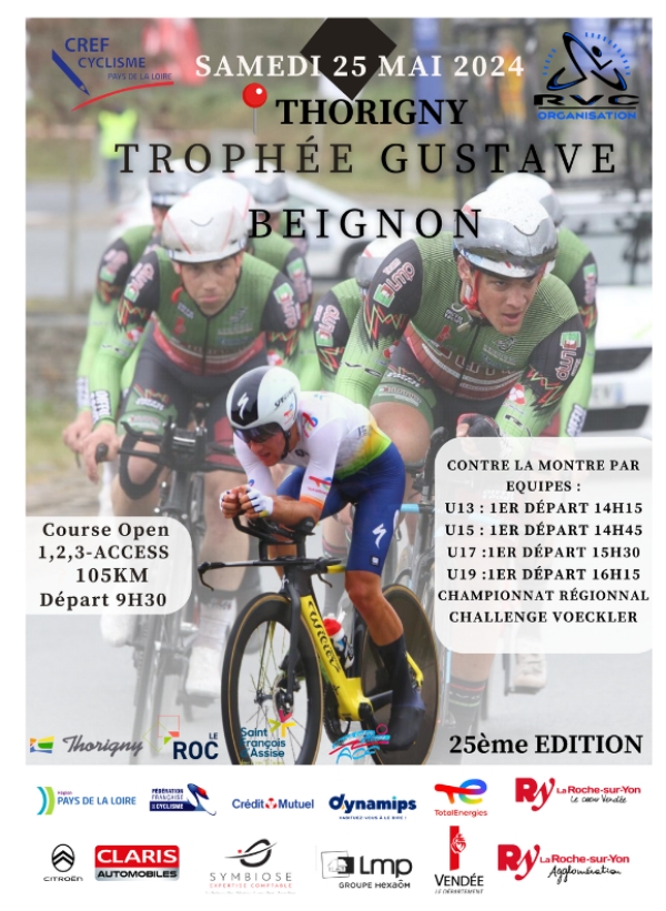 Trophée Gustave Beignon - Thorigny
