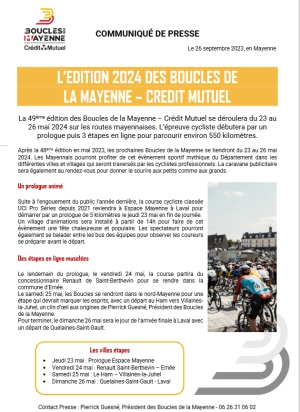 Boucles de la Mayenne-Crédit Mutuel 2024