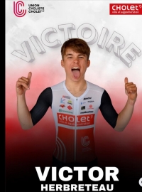 Route Des Mégalithes: Victor Herbreteau (UC Cholet 49)