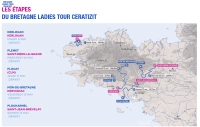 Bretagne Ladies Tour 2023 &quot;Les etapes&quot;