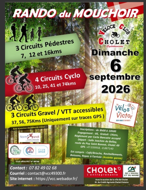 Cholet "Rando du Mouchoir"