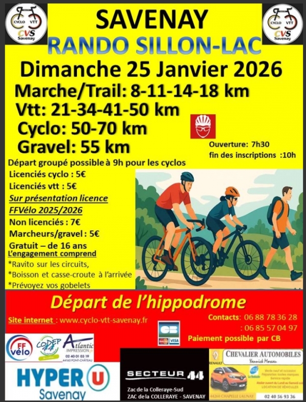 Savenay &quot; Rando Sillon-Lac&quot;