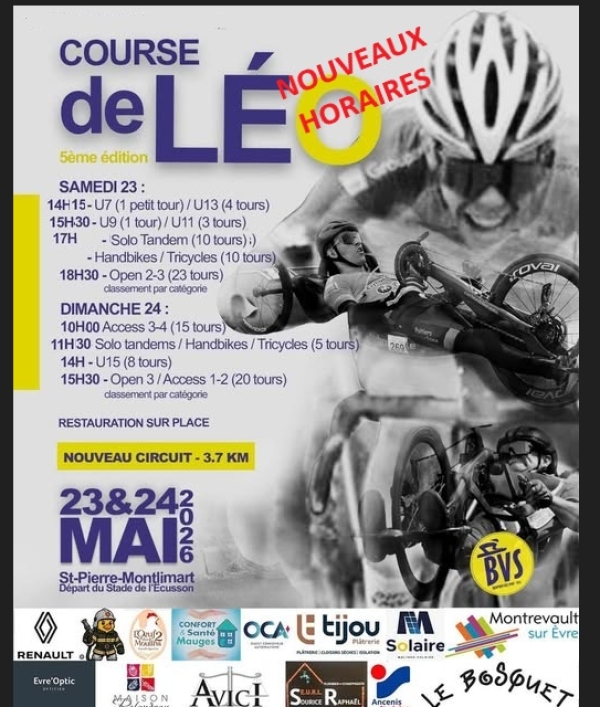 Saint-Pierre-Montlimart "Course de Léo"