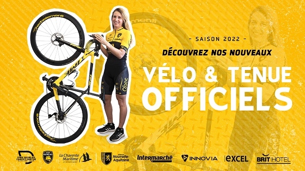 Stade Rochelais Charente-Maritime : Maillot et Vélo 2022