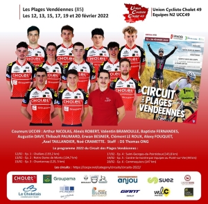 Plages Vendéennes: Compo de L&#039;UC Cholet 49