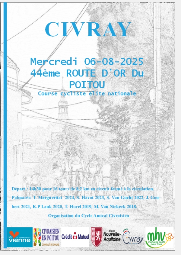 Civray &quot; Route d&#039;Or du Poitou&quot;