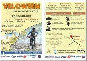 Aizenay: Rando Véloween