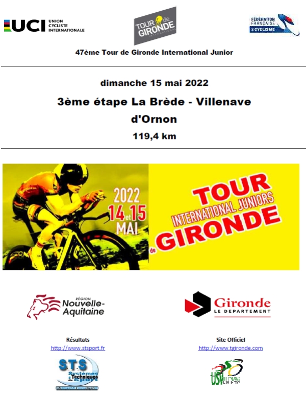 Tour de Gironde Juniors: Et.3