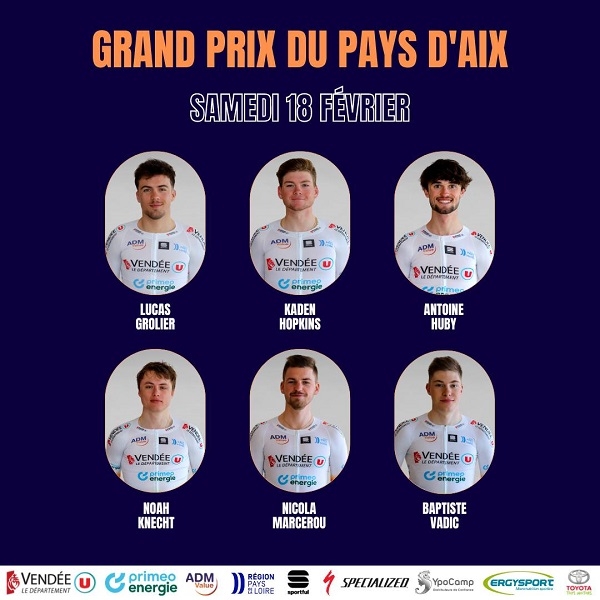 GP du Pays d’Aix: Compo Vendée U PDL