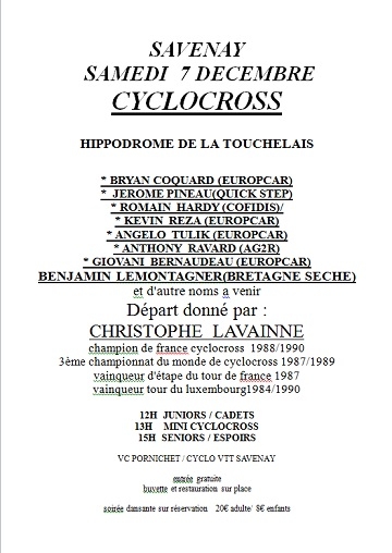 Cyclo-cross Savenay