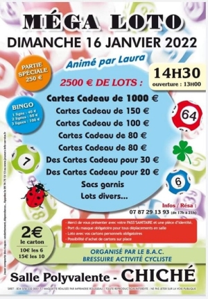 Méga Loto à Chiché