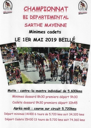Beillé (Chpt.Bi-Dépt.) Cad/Min (72/53)