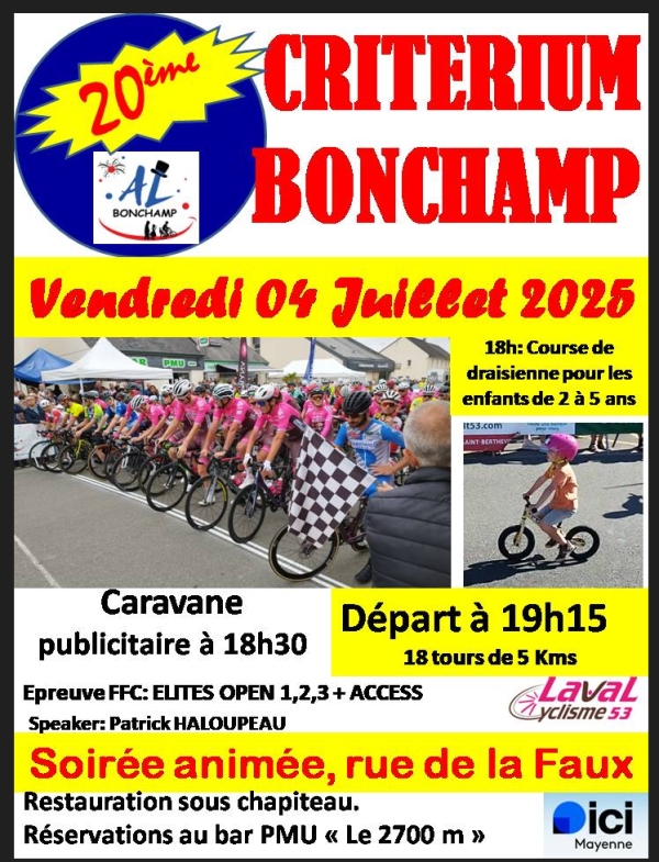 Bonchamp &#039;Critérium&#039;
