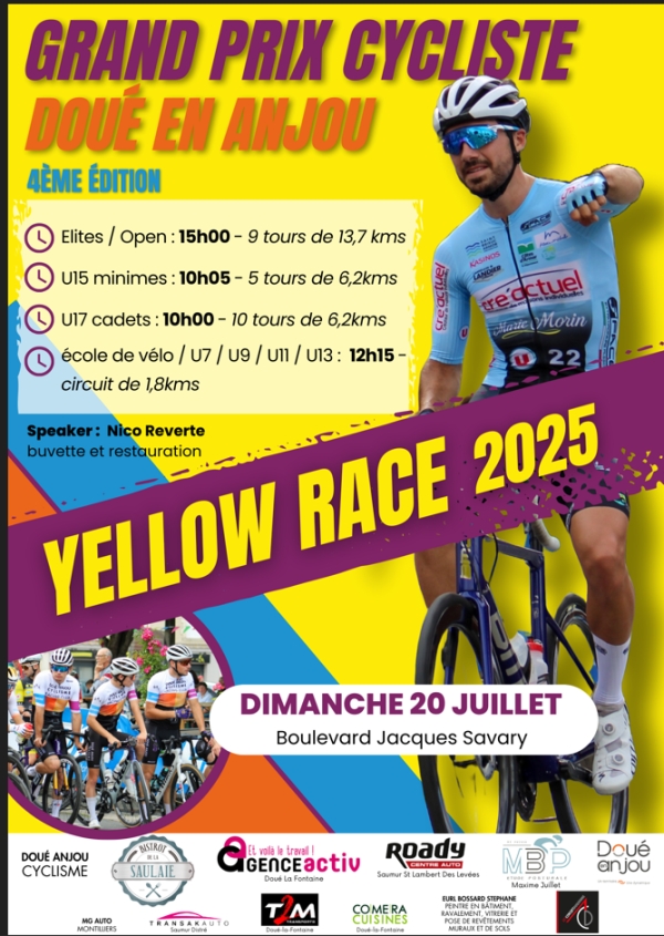 Doué en Anjou &quot;La Yellow Race&quot;