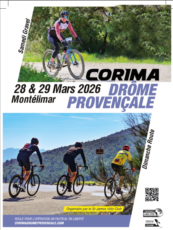 Cyclo &quot;La Corima Drôme Provençale&quot;