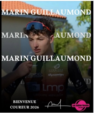 1ère recrue pour Les Sables Vendée Cyclisme