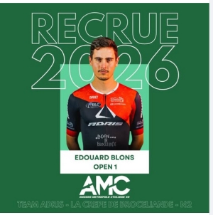 Angers Métropole Cyclisme 49 &quot;1ère recrue 2026&quot;