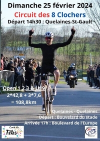 Quelaines-St Gault &quot; Circuit des 8 Clochers &quot;Open 1-2-3