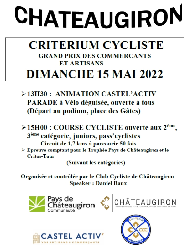 Châteaugiron 2,3+J
