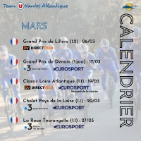 Team U Nantes Atlantique: Programme Courses de Mars