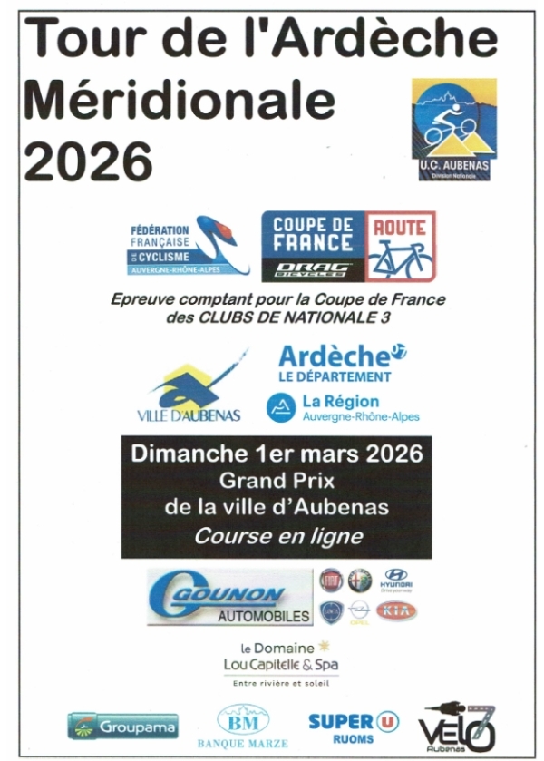 Tour de L'Ardèche Méridionale "CDF N3"