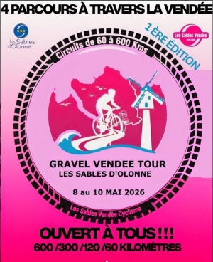 Naissance du "Gravel Vendée Tour- Les Sables D'Olonne"