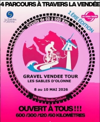 Naissance du "Gravel Vendée Tour- Les Sables D'Olonne"