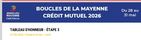 Boucles de La Mayenne: Etape 3