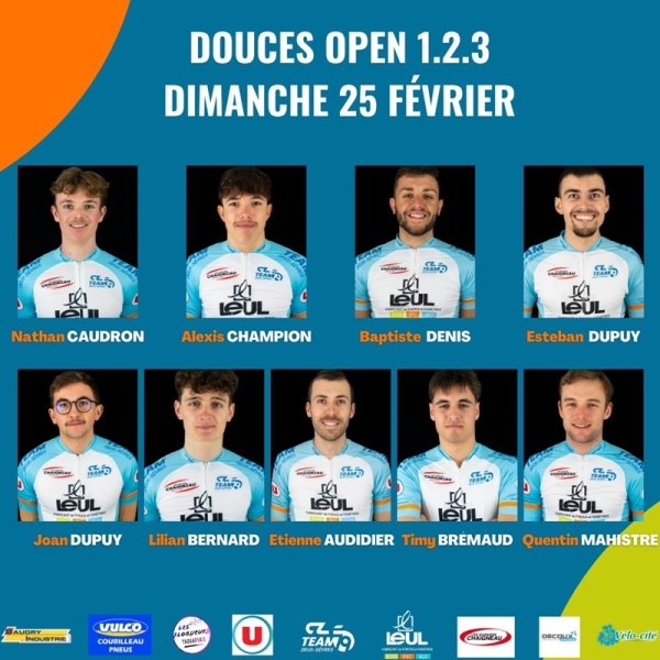 Douces: Compo du Team Deux Sèvres Cyclisme