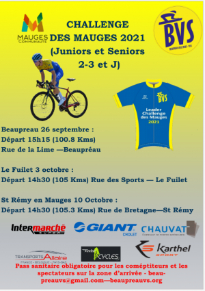 Challenge Des Mauges 2,3+J