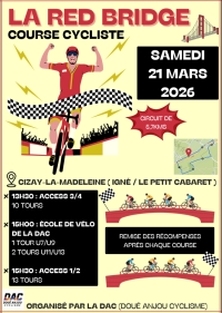 Cizay-la-Madeleine "La Red Bridge"