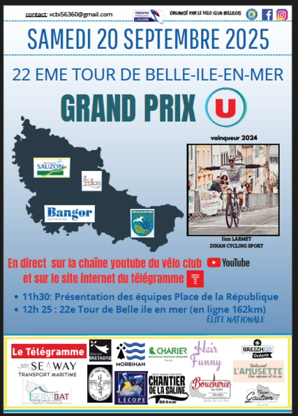 GP U - Morbihan - 22ème Tour de Belle Ile