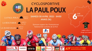 Cyclosportive &quot;La Paul Poux&quot;