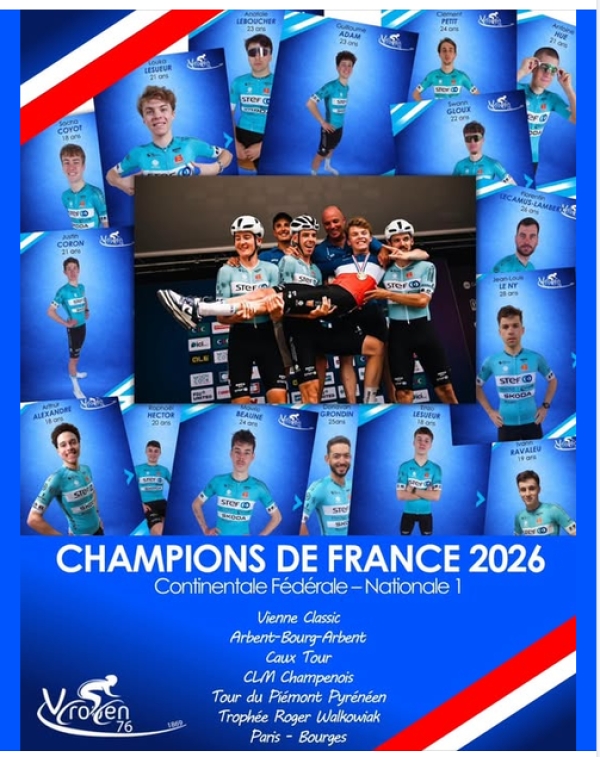 VC Rouen "Champion de France N1 2026"