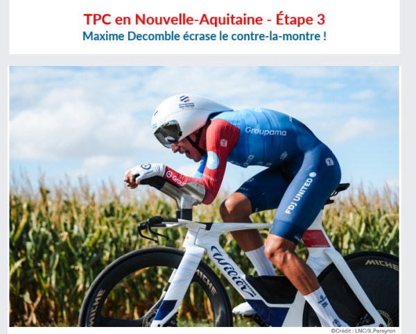 Tour Poitou Charentes Et.3